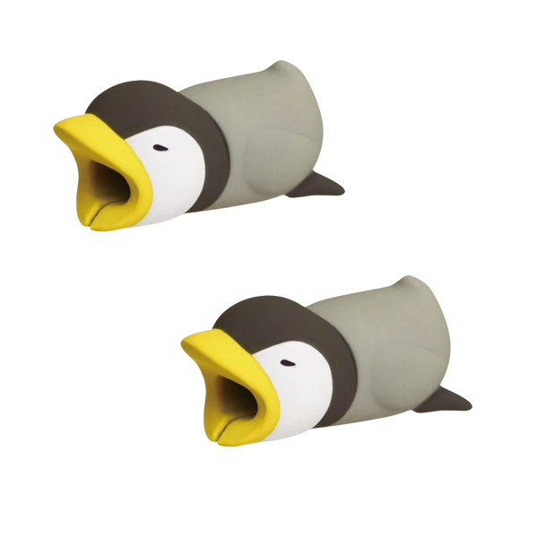 Phone Cable Protector- Identifier - Penguin-1 - 2 Pack