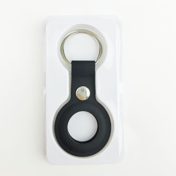 AirTag Protective Case Holder Keyring with clip - Black