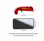Gun Shaped Bottle Opener - Cap Launcher - Translucent
