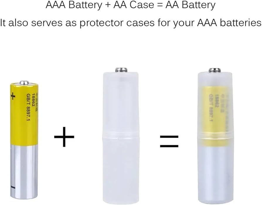 CABS - AAA to AA Battery Size Converter
