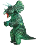 Giant Inflatable Triceratops Costume - Dark