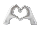 Love Gesture - Finger Ornament - Silver
