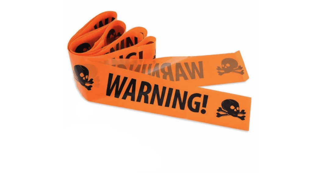 Halloween Warning Tape