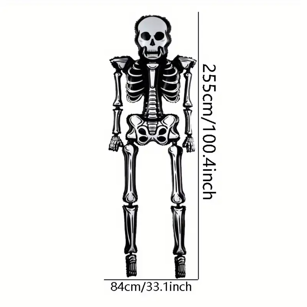Giant Halloween Skeleton Balloons
