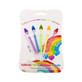 5-piece Multicolour Magic Flame Candles