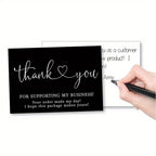 Thank You For Supporting My Business Cards - 30PCs
