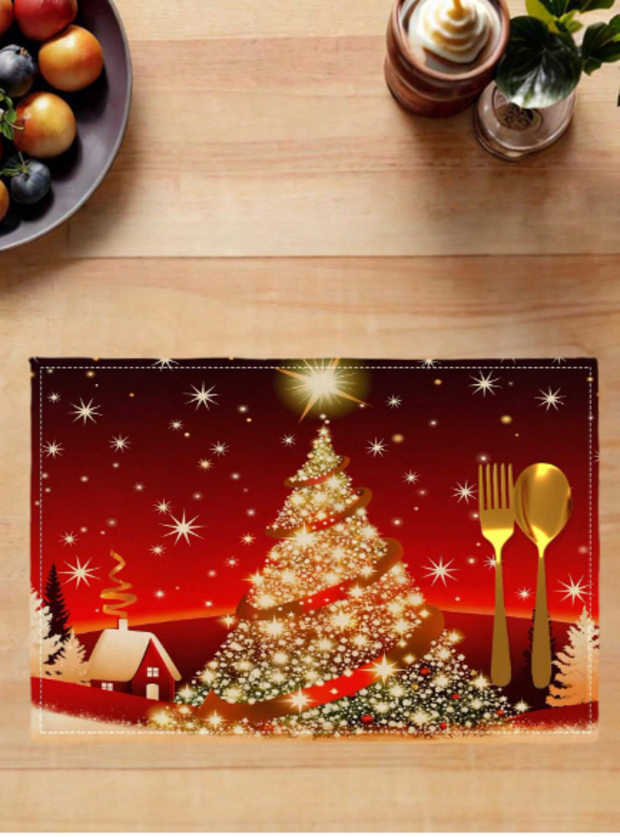 Christmas Themed Placemat- set of 4
