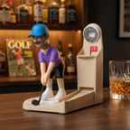 Golf Bottle Opener with Swinging Man