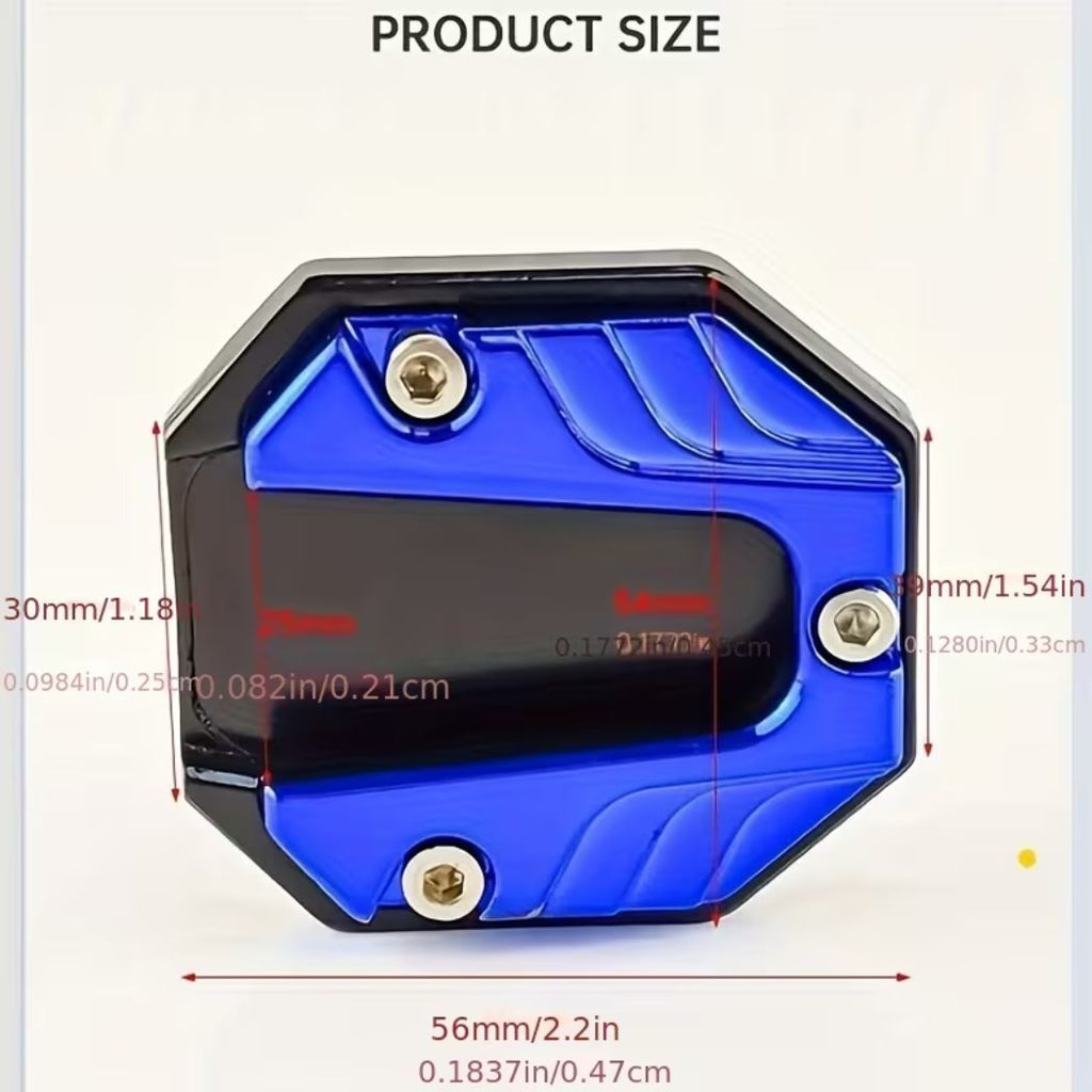 Black Aluminum Alloy Foot Brace Plate