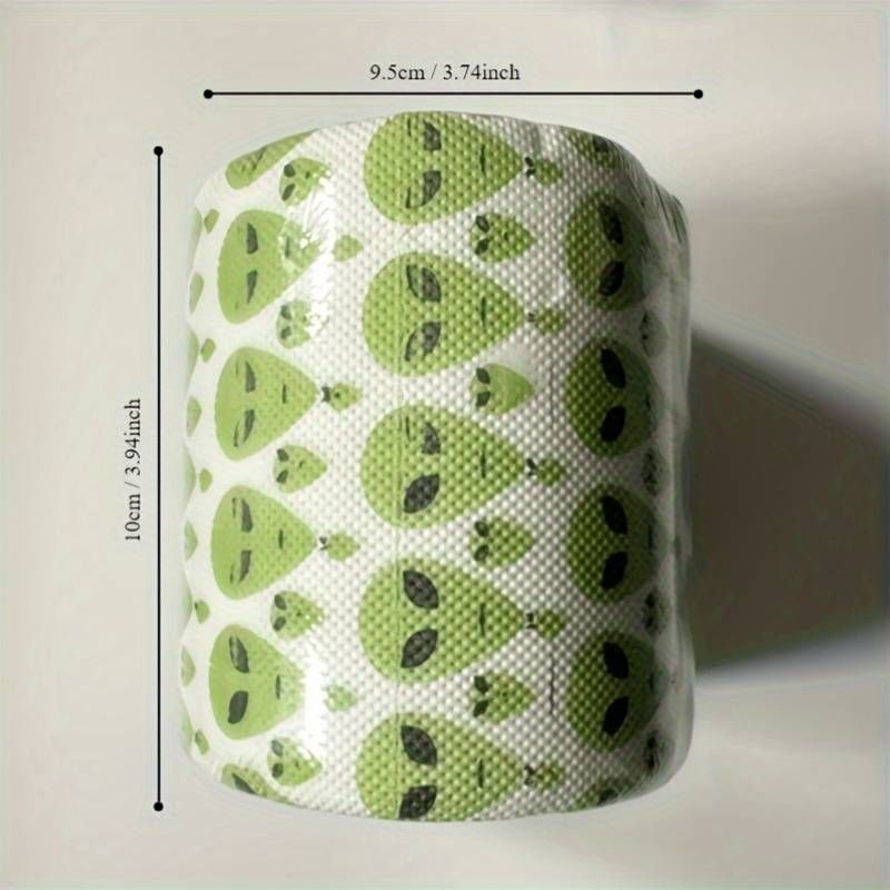 Alien Design Toilet Paper