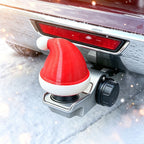 Santa Hat Trailer Tow Ball Cover - Festive Christmas Car Accessory