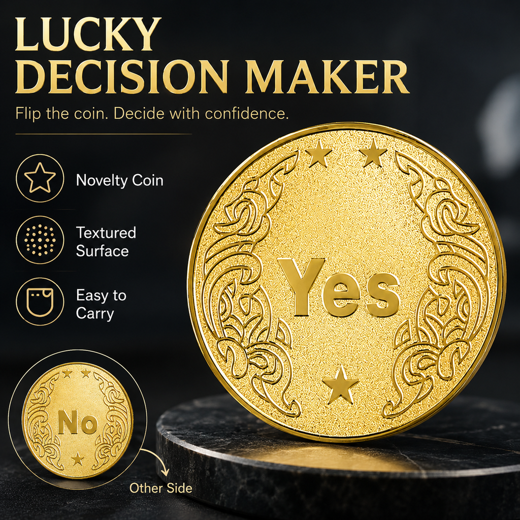 Nexora Living - Yes No Gold Decision Coin
