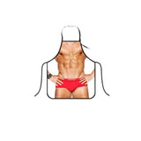 Funny Oil-Proof Red Trunck Apron