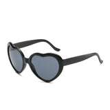 CABS - Heart Effect Diffraction Party Glasses - Black