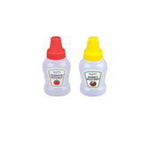 Mini Sauce Bottles for Lunch Box- 2 Pack