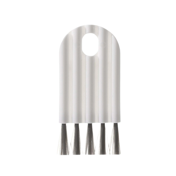 Multifunction Flexible Plastic White Gap Cleaning Brush