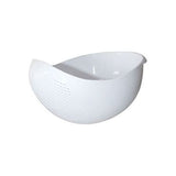 Rice Seive / Strainer / Washer Collander multi purpose White