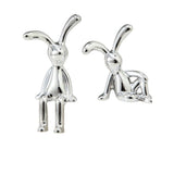 Bunny Cartoon Ornaments x 2
