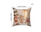 Gingerbread Man Pillow Cover