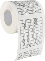 Home Decor Novelty Sudoku Puzzle Game Toilet Paper Roll