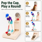 Golf Bottle Opener with Swinging Man