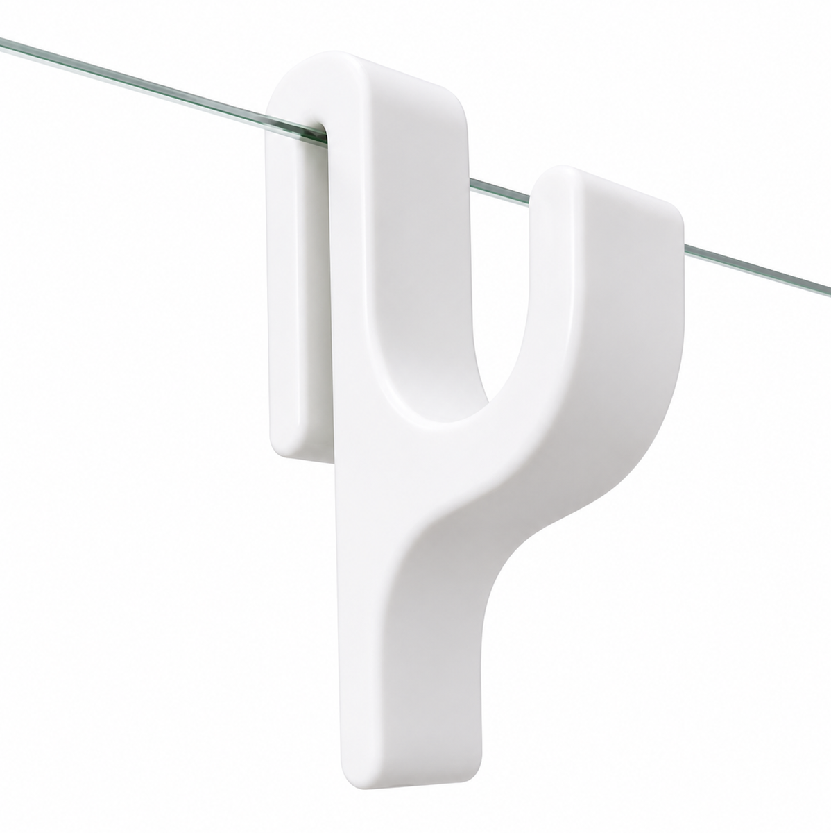 Shower Door Hook, Frameless Glass Door Hook x 1