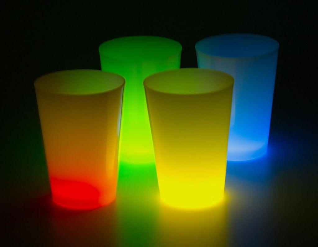 Glow Stick Cups - Light Up Party Cups- 4 Pack