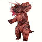 Giant Inflatable Triceratops Costume - Dark