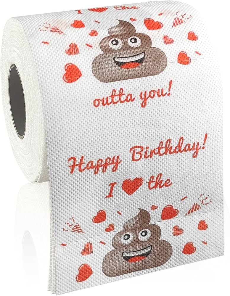Happy Birthday - I Love The TURD Out Of You Toilet paper