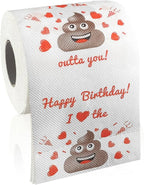 Happy Birthday - I Love The TURD Out Of You Toilet paper
