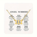 Cabs - Angel Numbers Pendant Chain