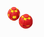 Suitable for Kids Adults, Push Spin Fidget Stress Relief Ball Toy