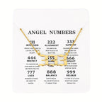 Cabs - Angel Numbers Pendant Chain