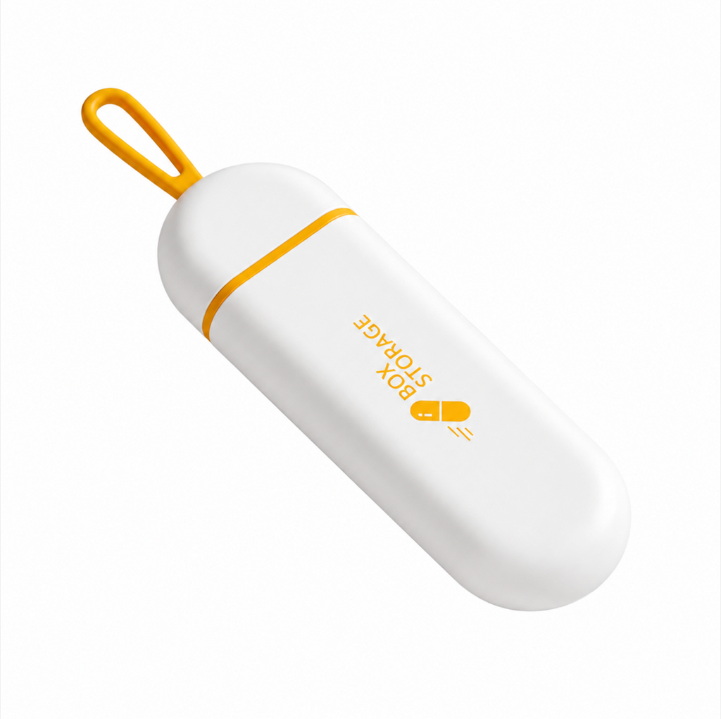 PocketPill Portable Organizer - White,