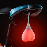 Heart-shaped tail light - for bicycles, bikes and cars