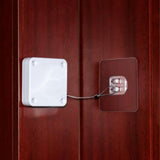 Drill-Free Auto Door Closer Drawstring Sensor Door Stoper Closure Home Safe