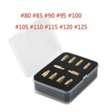 CABS- 10 Piece M5 Carburettor Main Jets Size 80-125