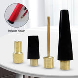 Tire Valve Adapter Ball Inflation Pump Needle Valve Adapter - Cabs 4 Piece