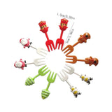 Cabs Xmas themed platter forks (Set of 10)