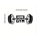 CABS-Home gym vinyl wall sticker