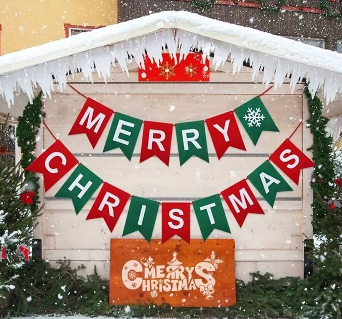 Merry Christmas Decoration Sign