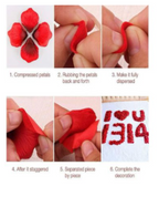 1000 Piece Artificial Rose Petals