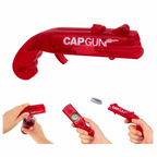 Gun Shaped Bottle Opener - Cap Launcher - Translucent