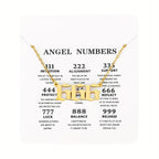 Cabs - Angel Numbers Pendant Chain