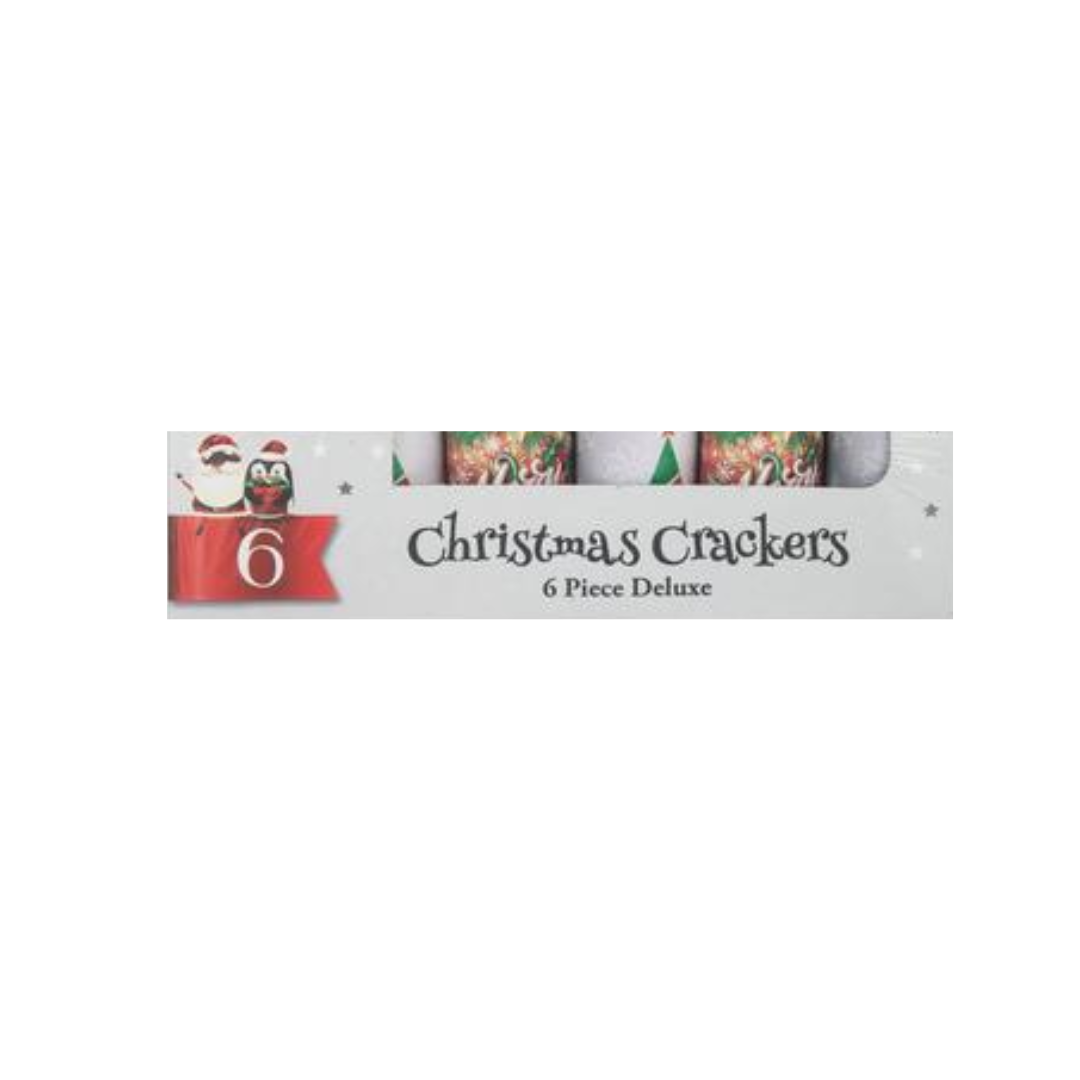Xmas Crackers Traditional 6pc