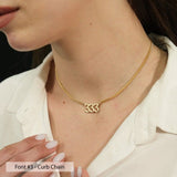 Cabs - Angel Numbers Pendant Chain - 333