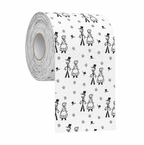 Bride & Groom Novelty Toilet Paper Roll