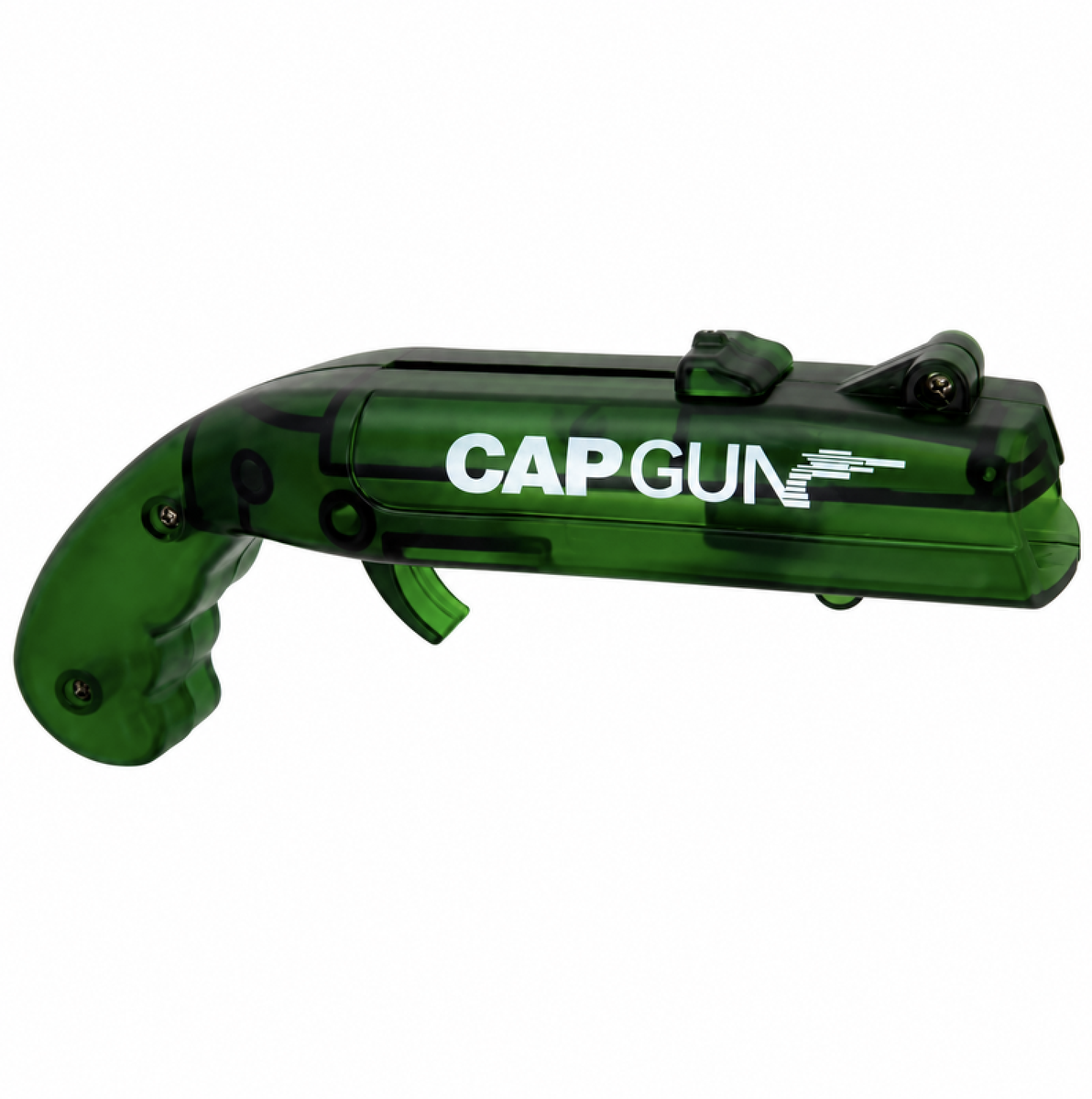 Gun Shaped Bottle Opener - Cap Launcher - Translucent