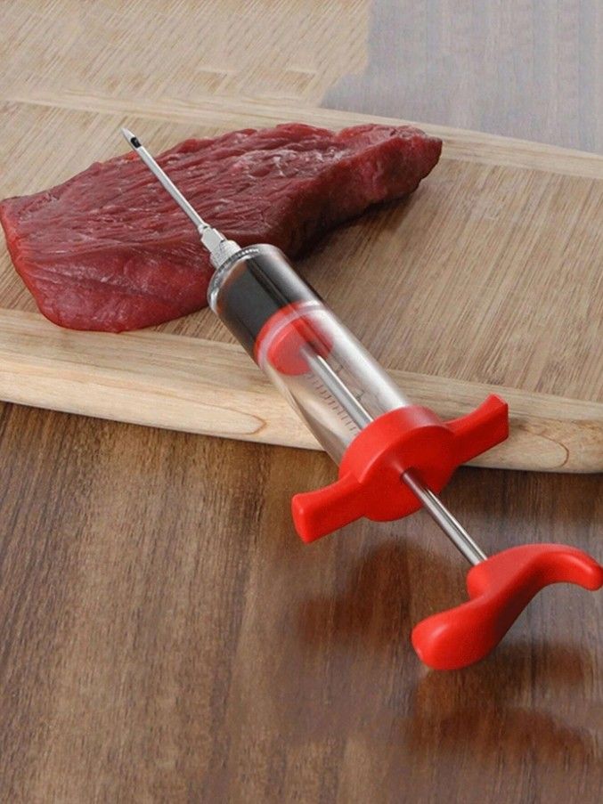 1 Piece - Food Seasoning Syringe - Multi-Color