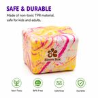 Bloom Box MarbleCheese 6PCS Sensory Art Swirl Cheese Squishy Collection